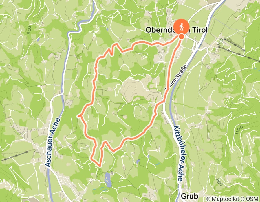 Karte der Tour