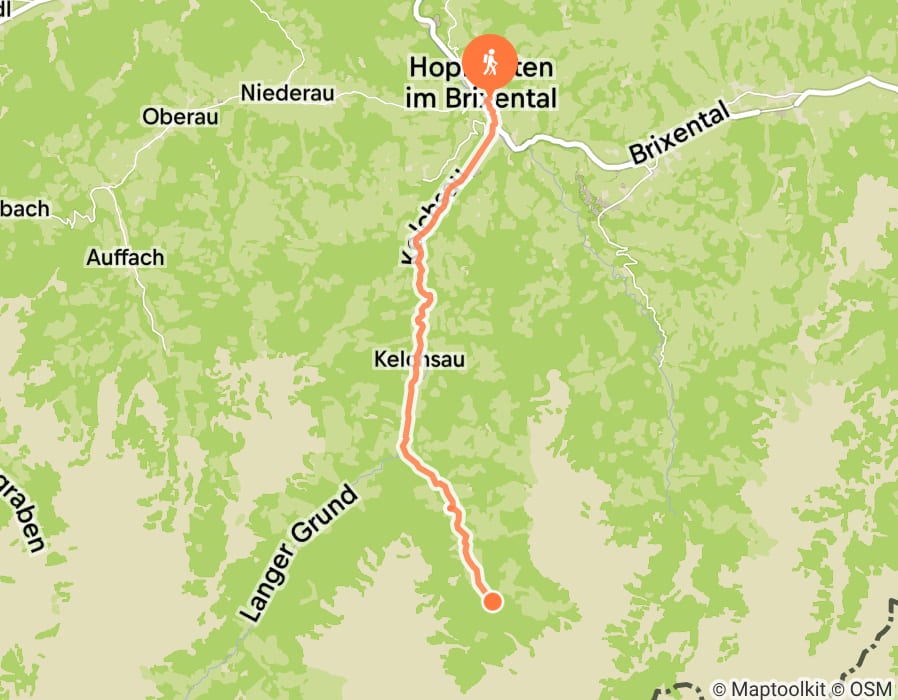 Karte der Tour