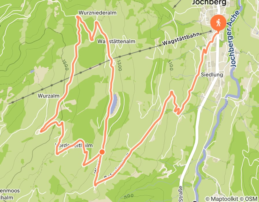 Karte der Tour