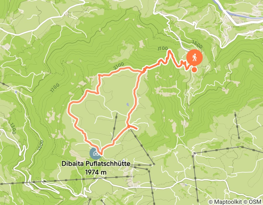 Karte der Tour