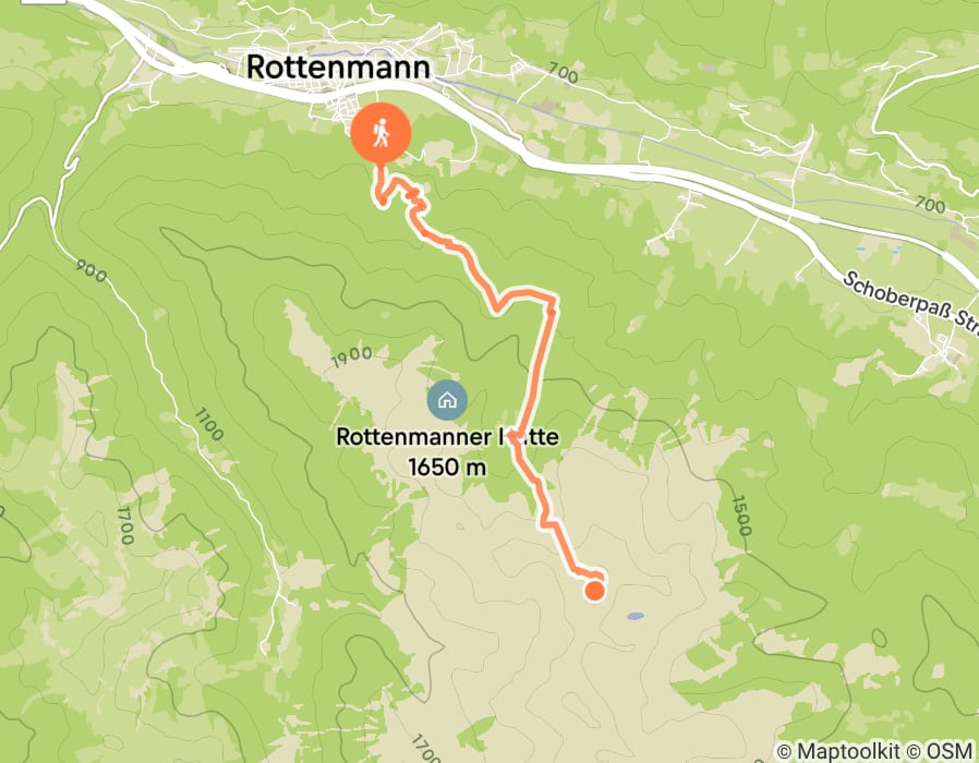 Karte der Tour