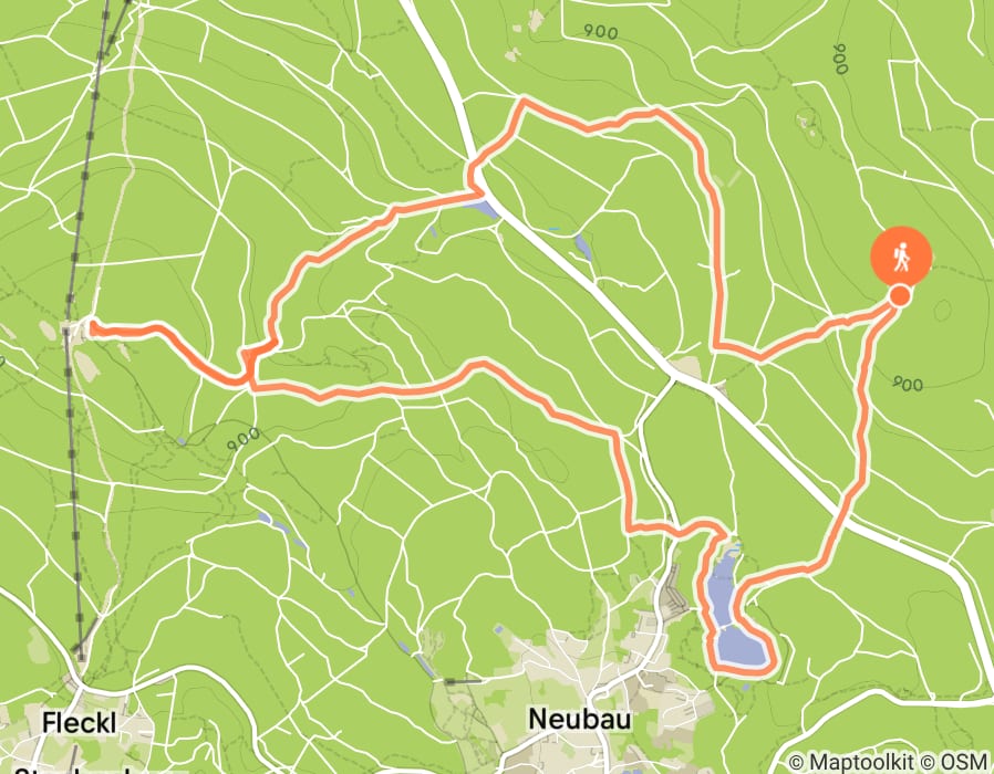 Karte der Tour