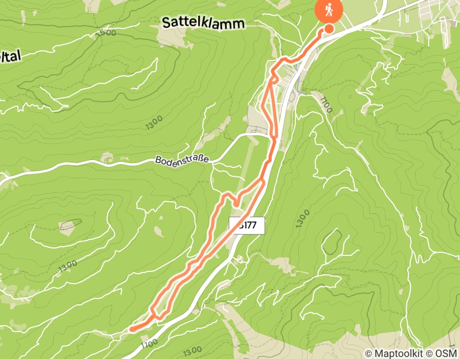 Karte der Tour