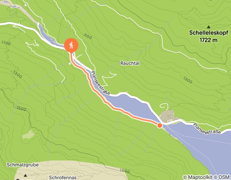 Karte der Tour