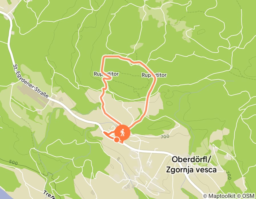 Karte der Tour