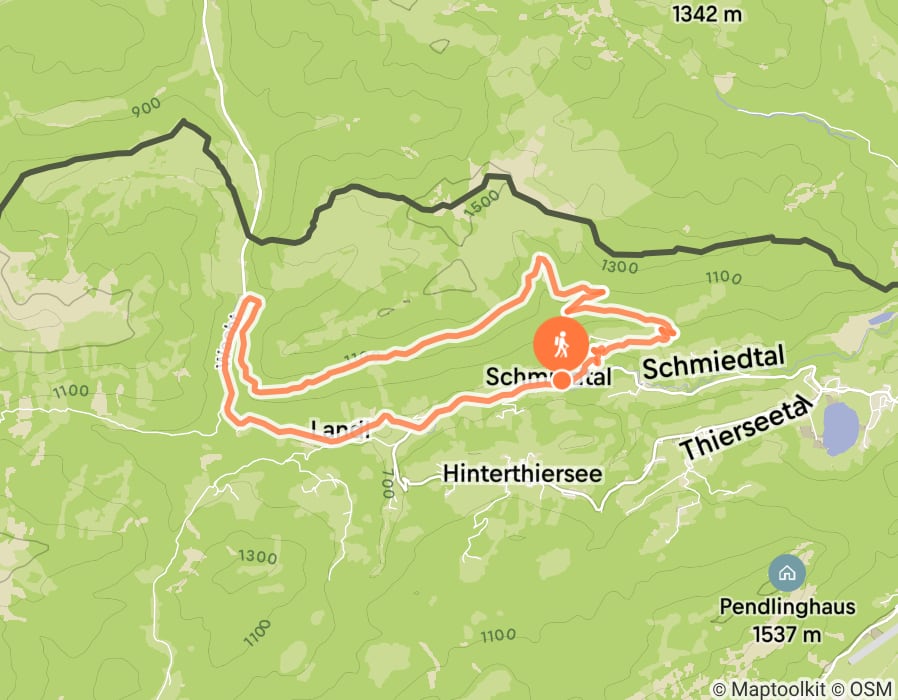 Karte der Tour