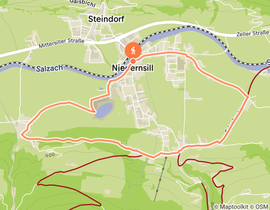 Karte der Tour