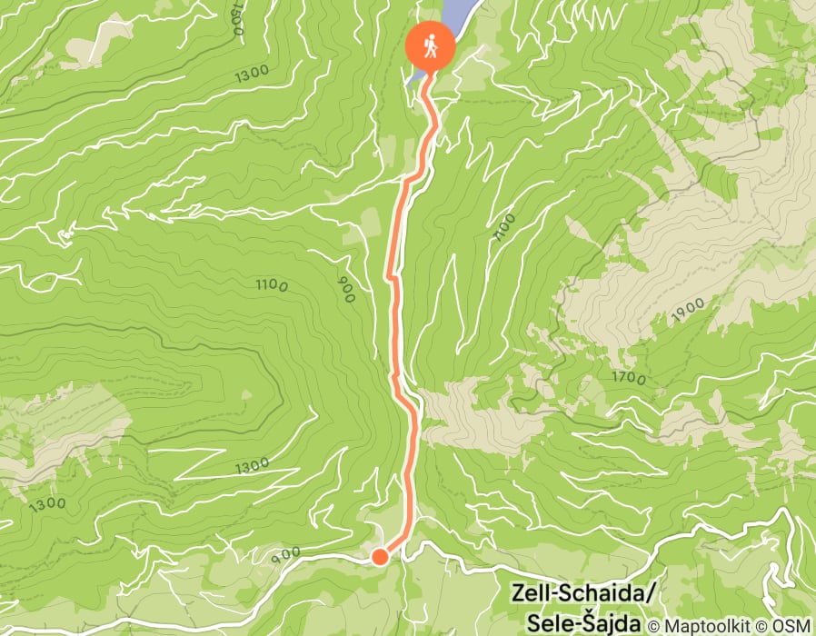 Karte der Tour