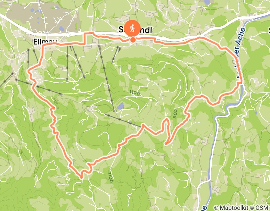 Karte der Tour