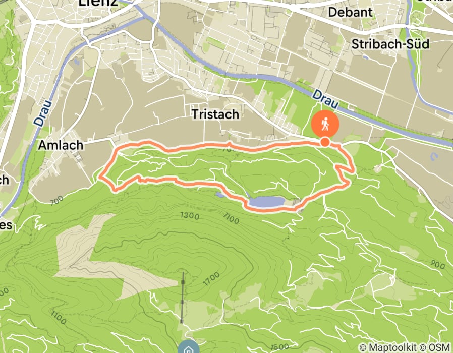 Karte der Tour