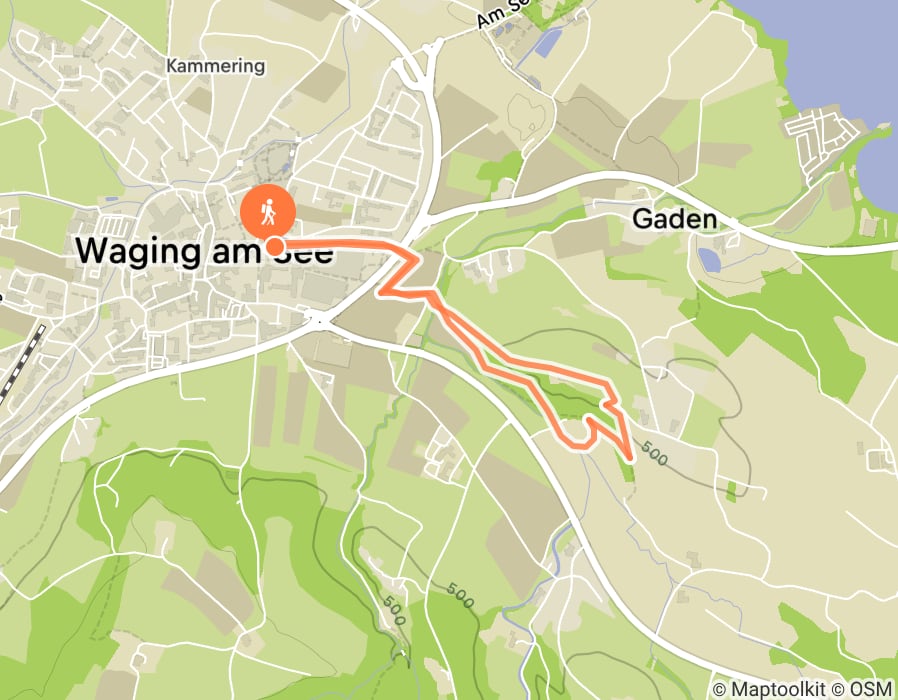Karte der Tour