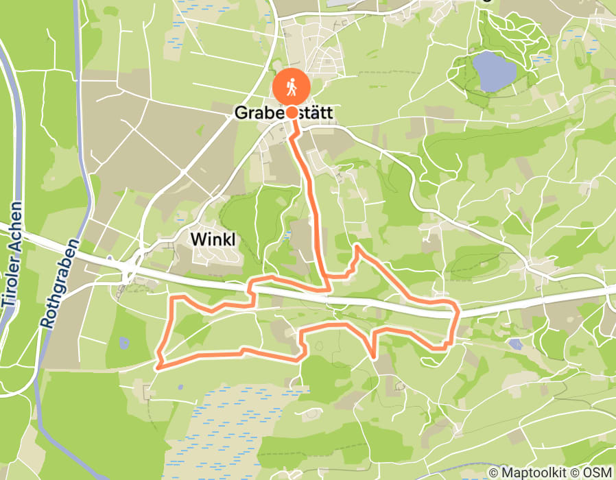 Karte der Tour