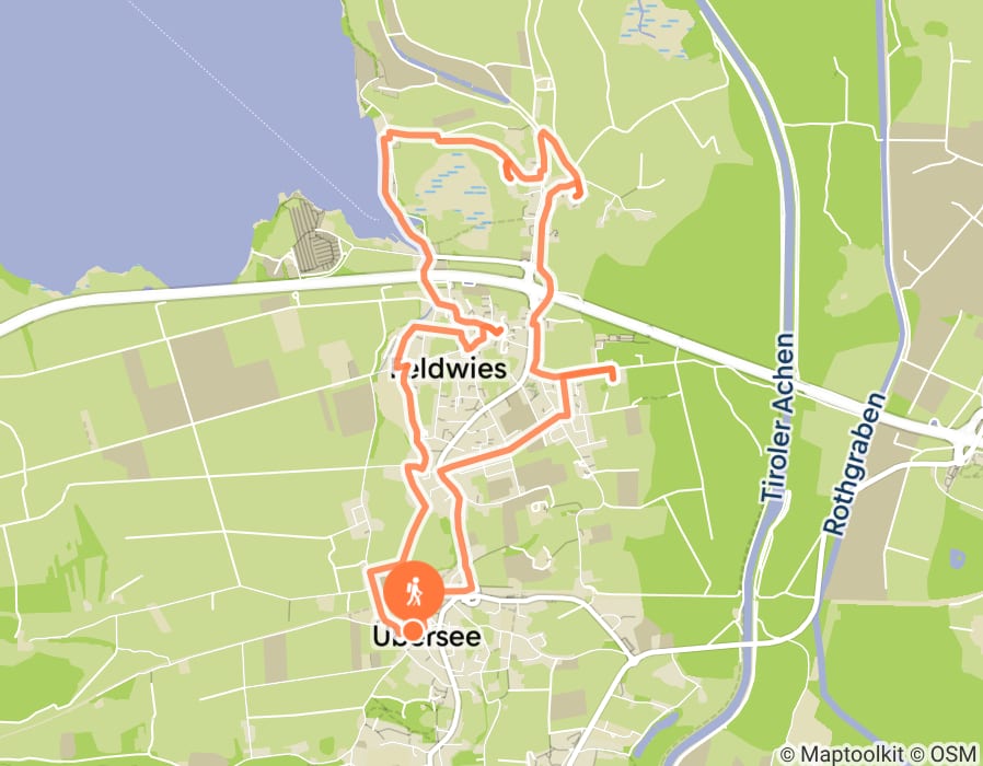 Karte der Tour