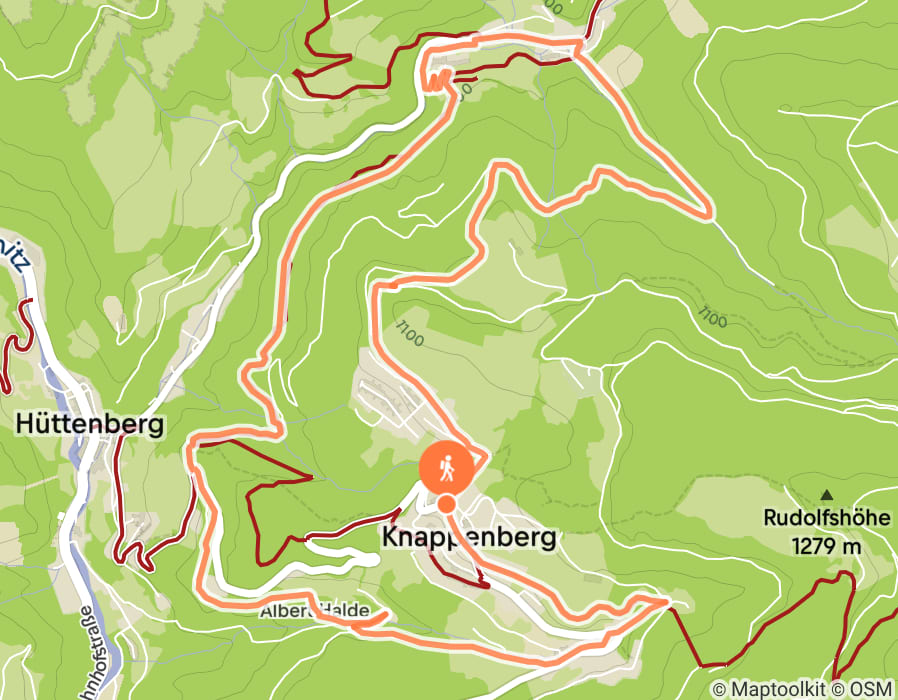 Karte der Tour