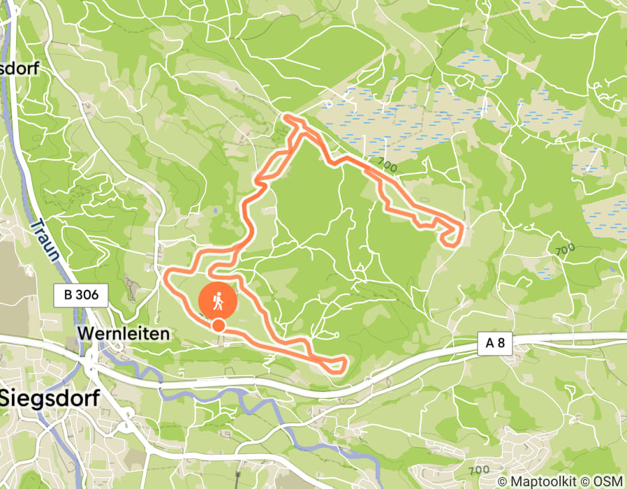 Karte der Tour
