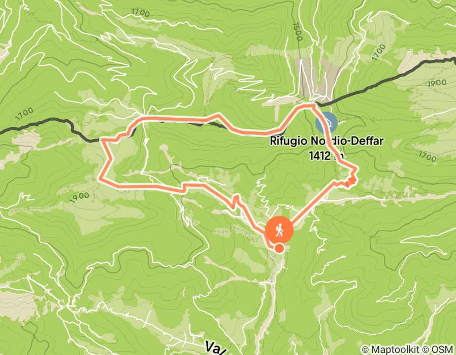 Karte der Tour