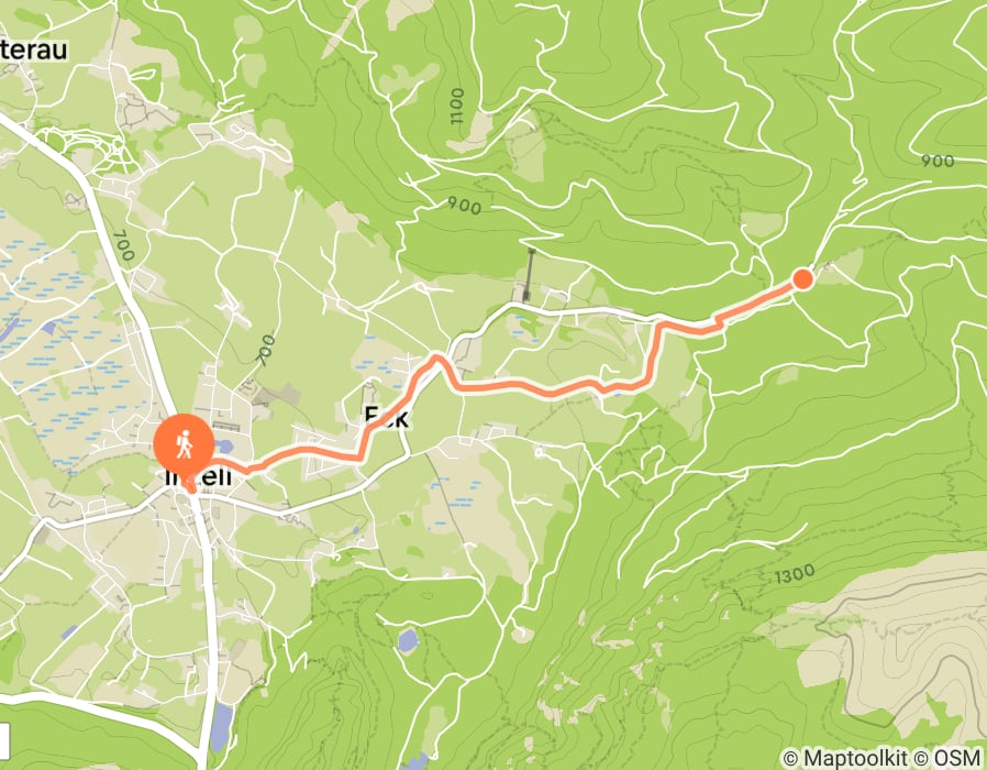 Karte der Tour