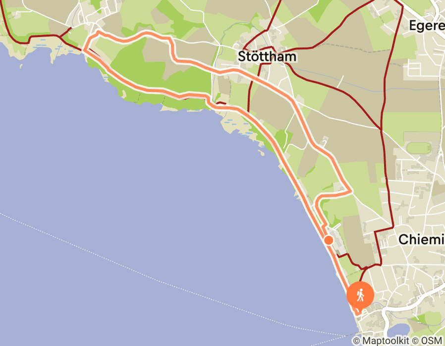 Karte der Tour