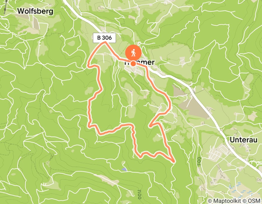 Karte der Tour