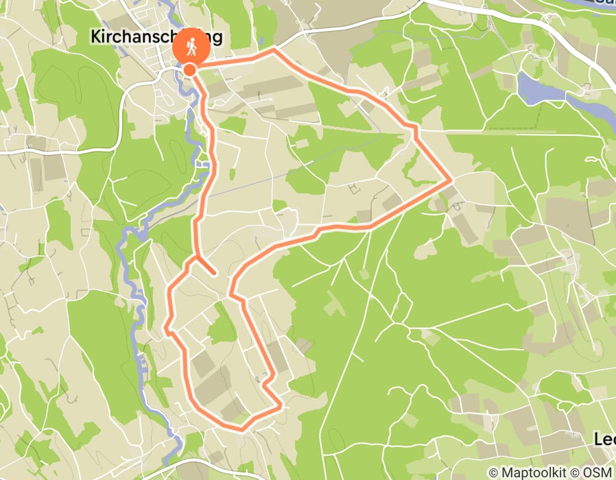 Karte der Tour