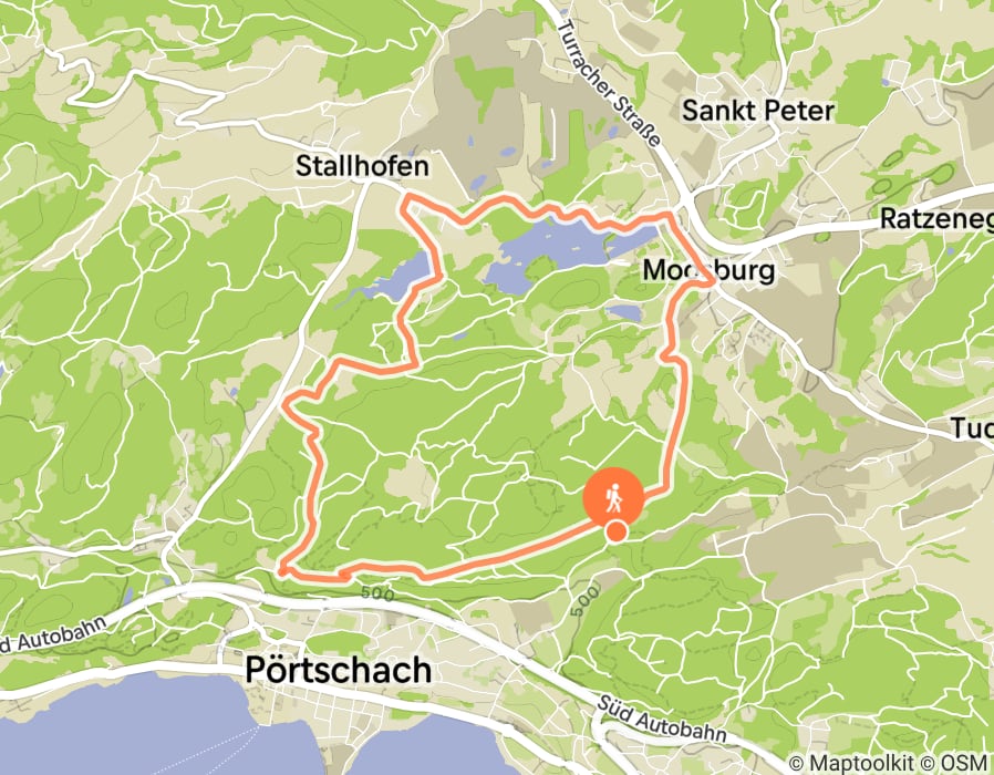 Karte der Tour