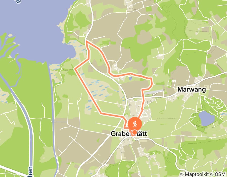 Karte der Tour
