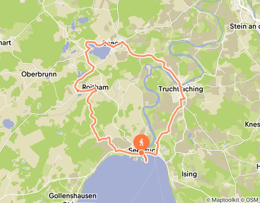 Karte der Tour