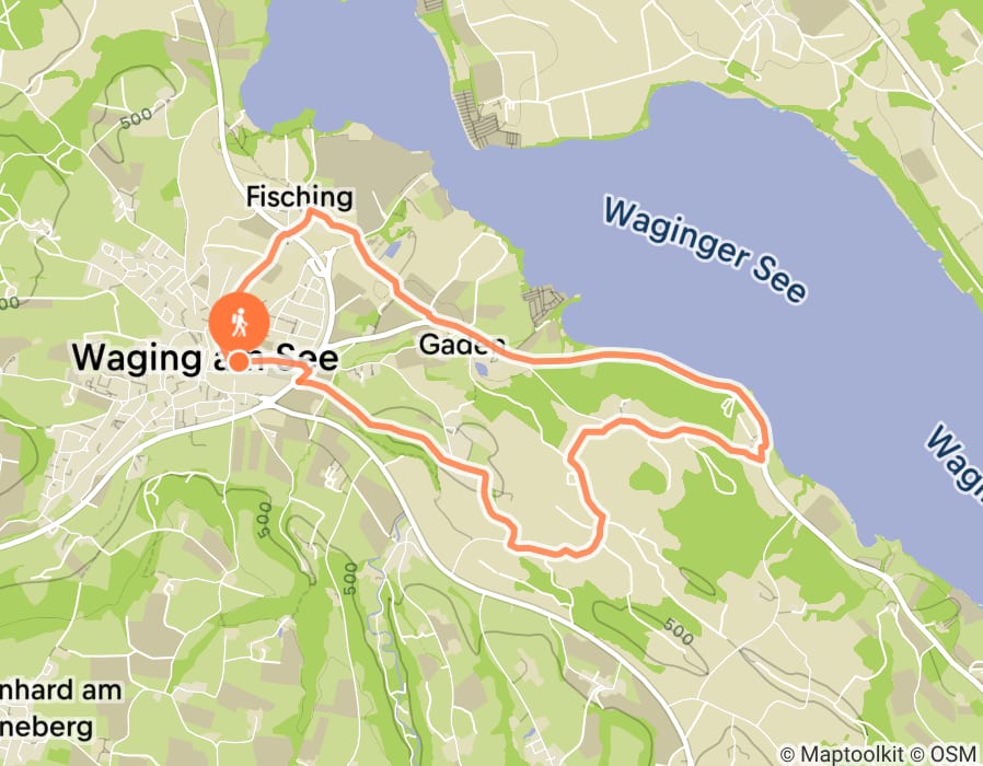 Karte der Tour