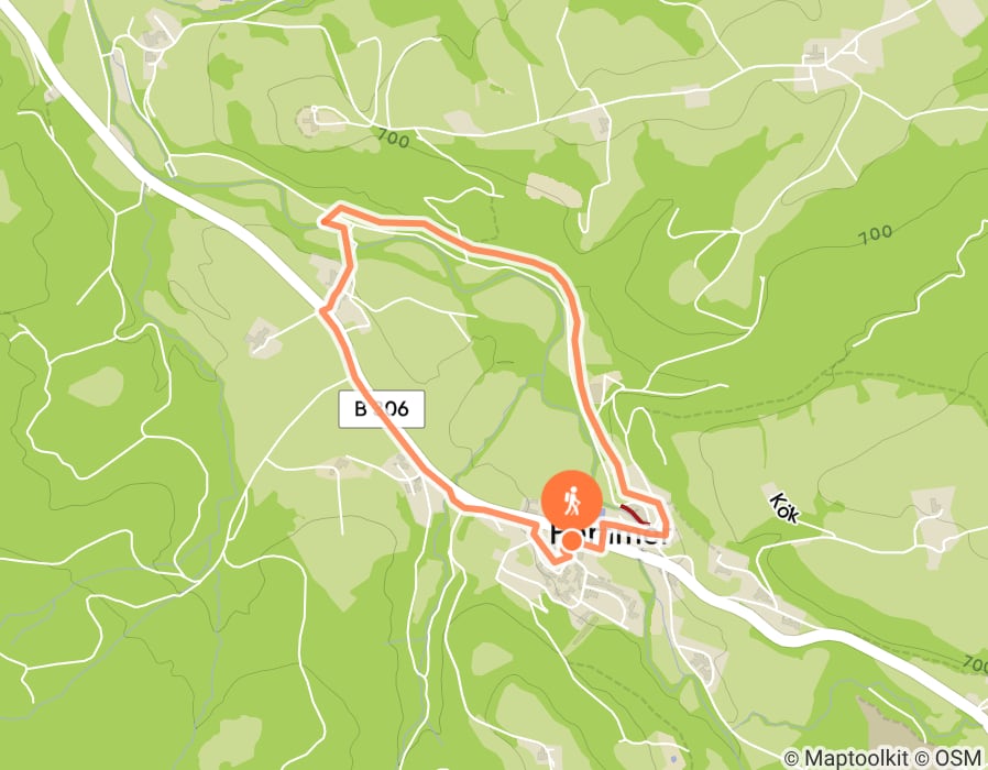 Karte der Tour