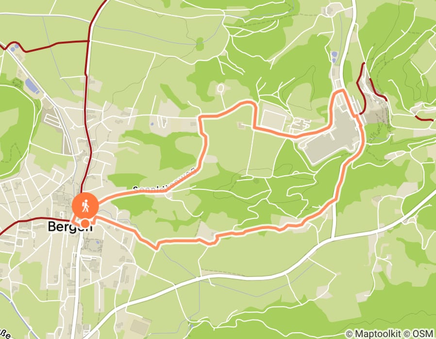 Karte der Tour