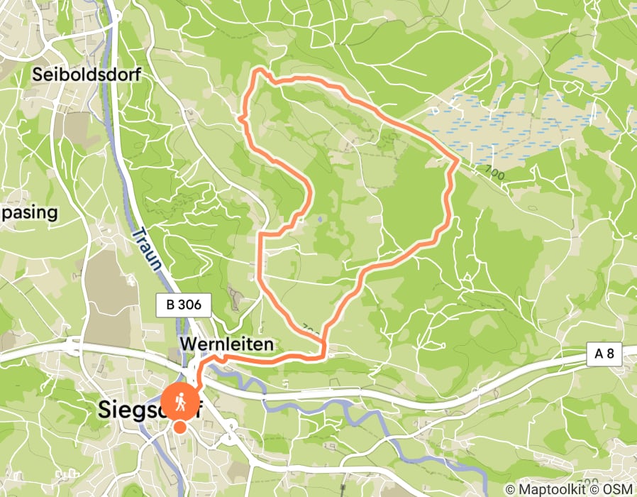 Karte der Tour