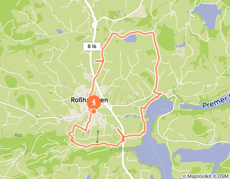 Karte der Tour