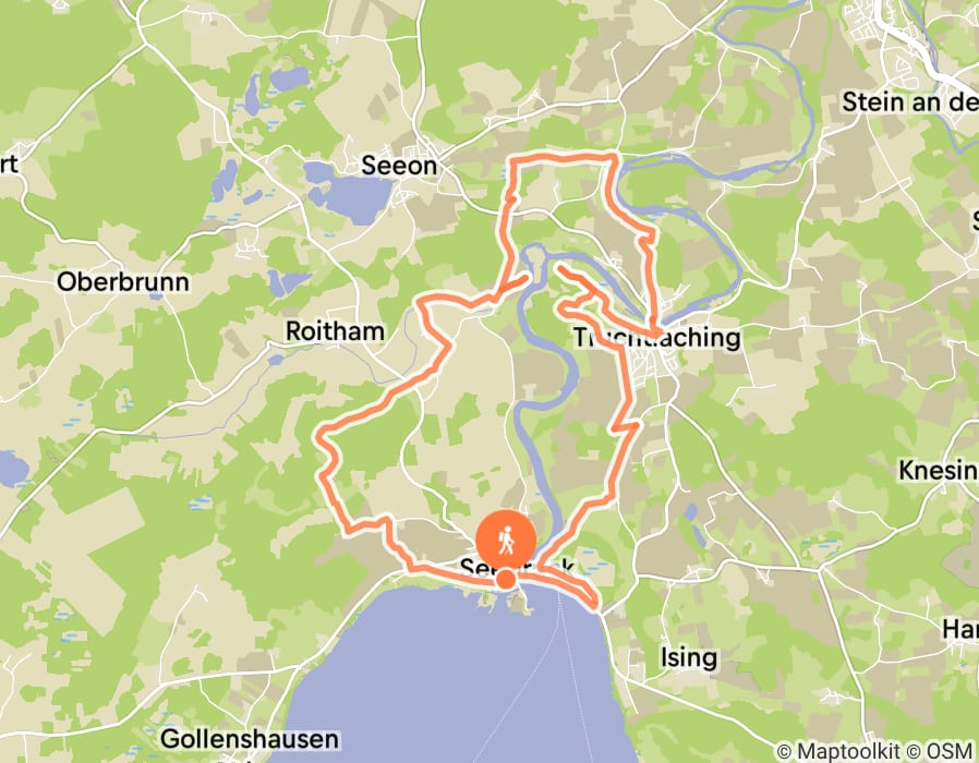 Karte der Tour