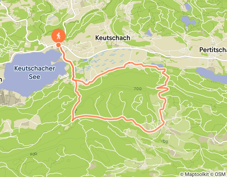 Karte der Tour