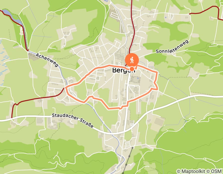 Karte der Tour