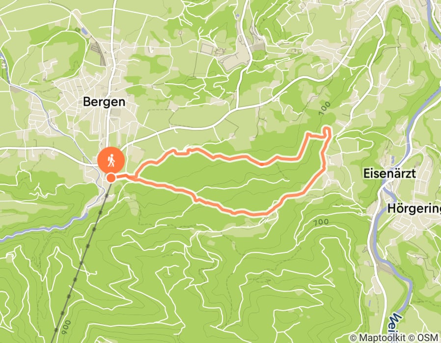 Karte der Tour