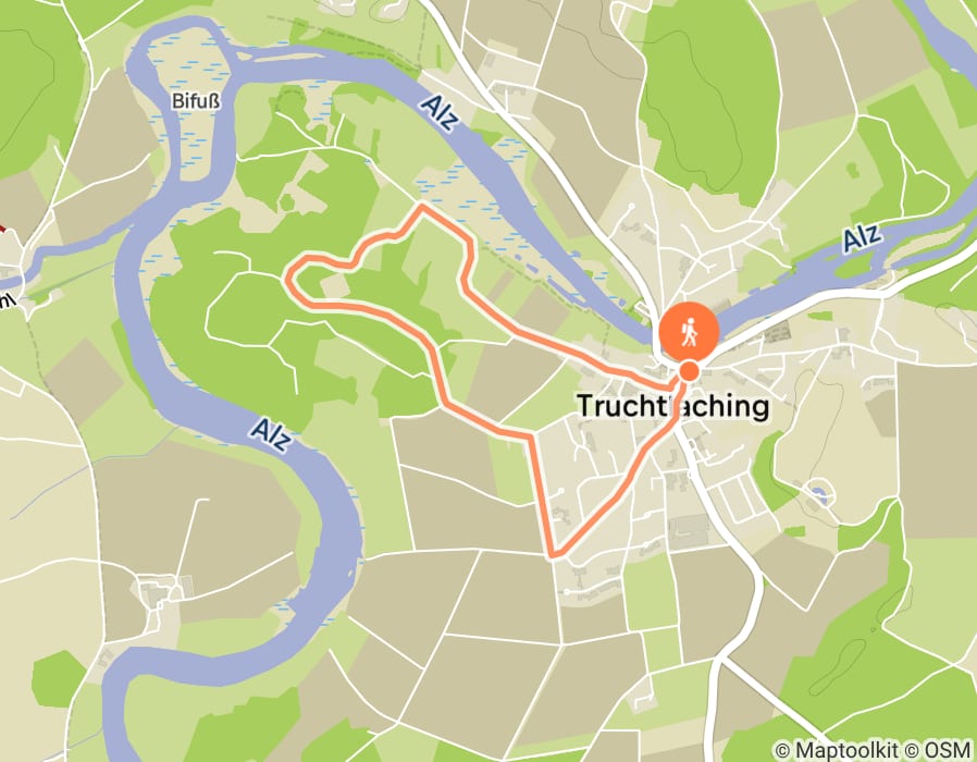 Karte der Tour