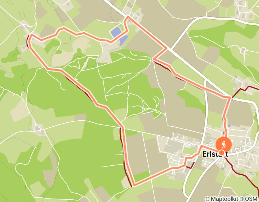 Karte der Tour