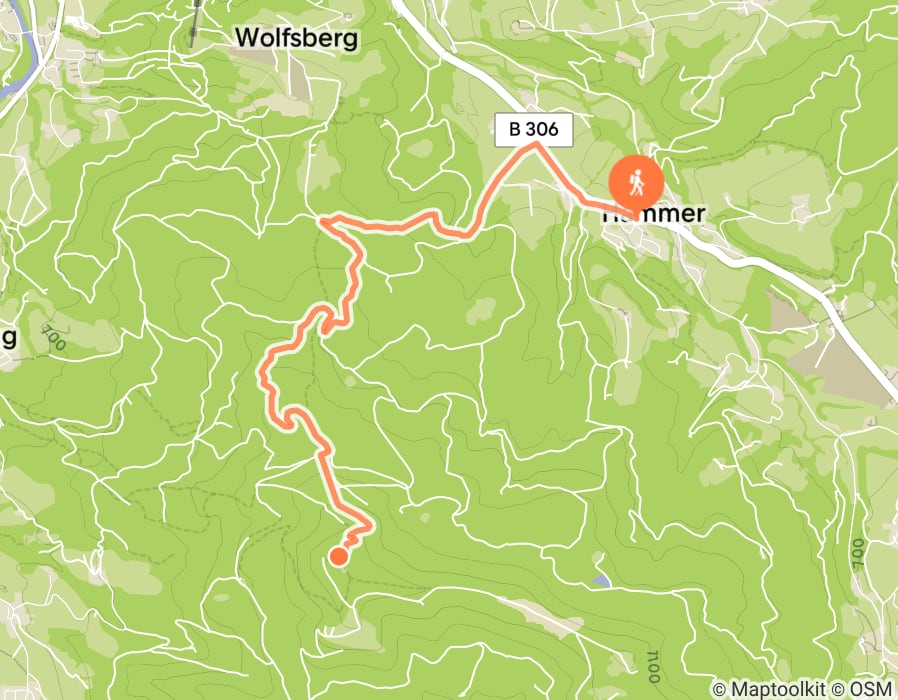 Karte der Tour