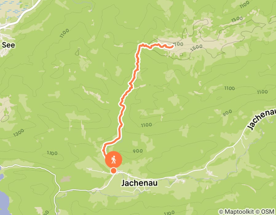 Karte der Tour