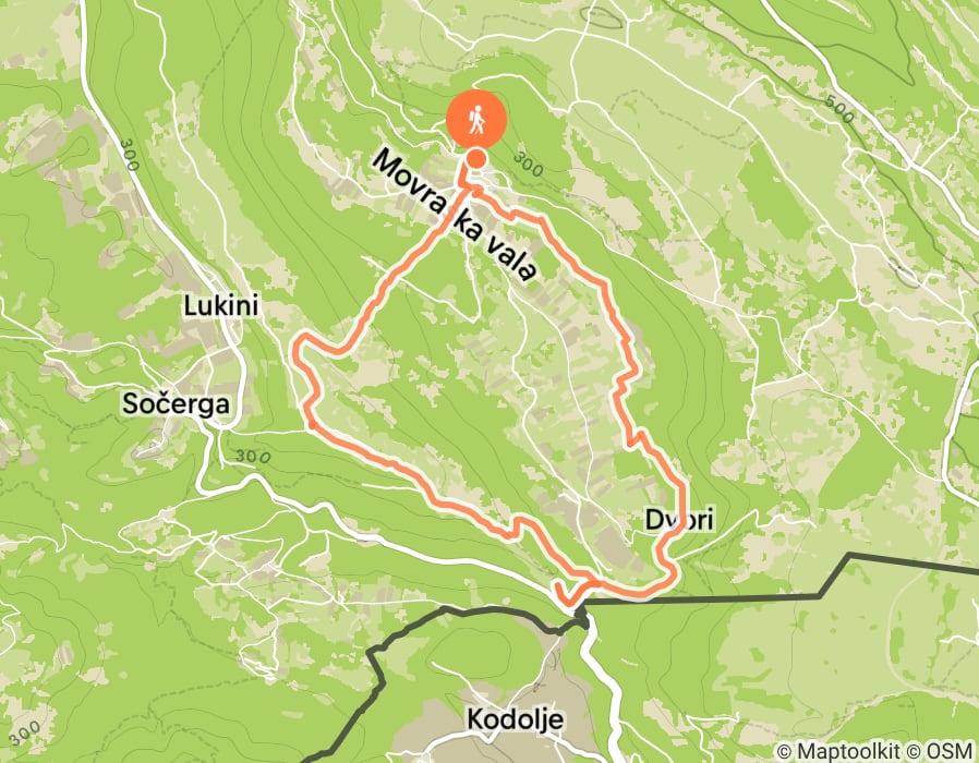 Karte der Tour