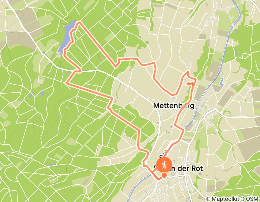 Karte der Tour