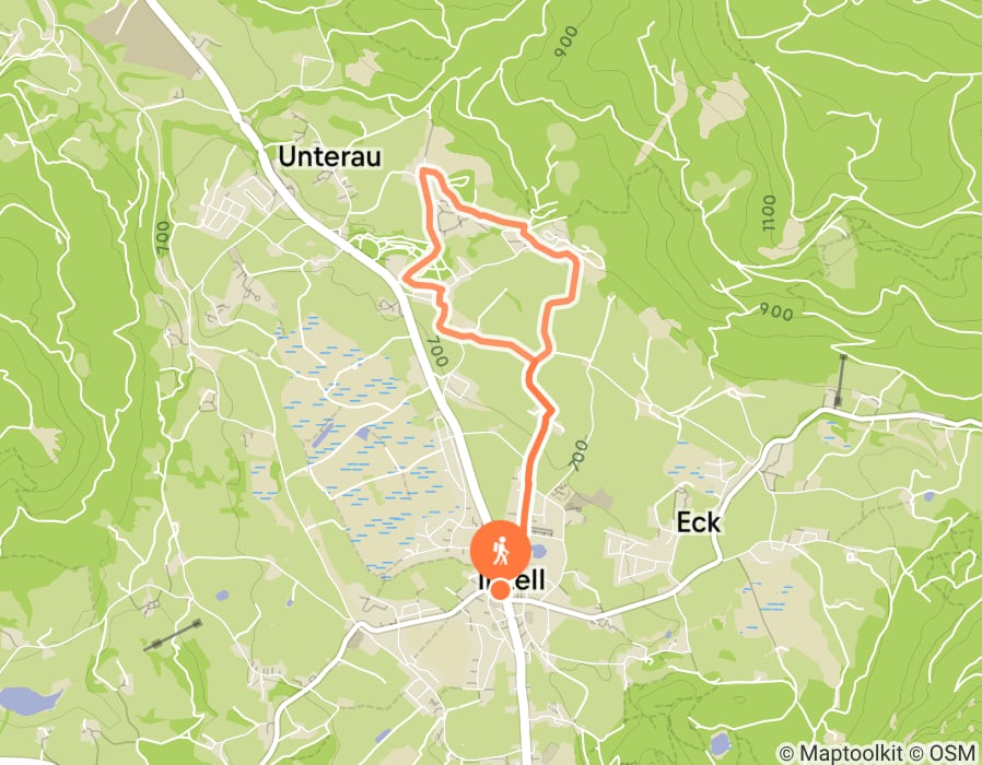 Karte der Tour