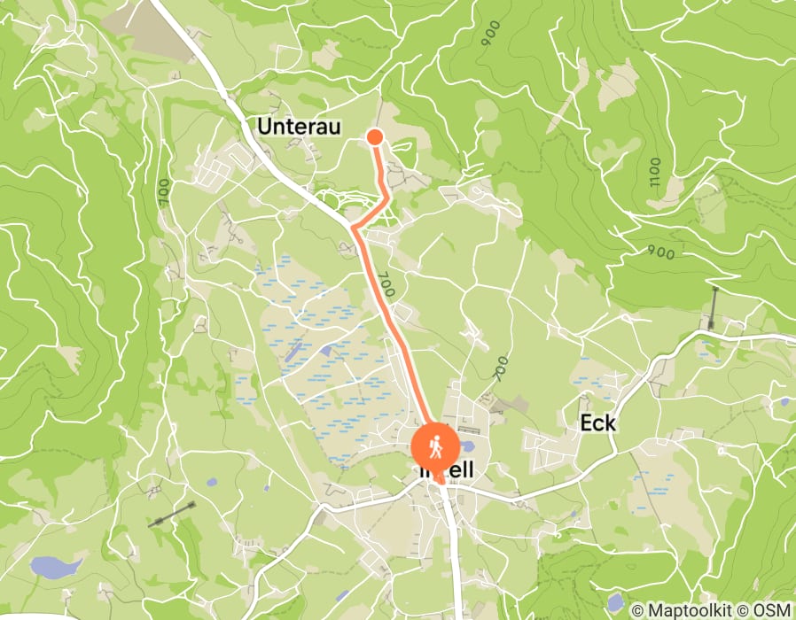 Karte der Tour