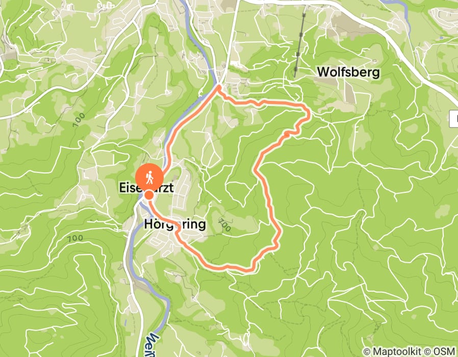 Karte der Tour