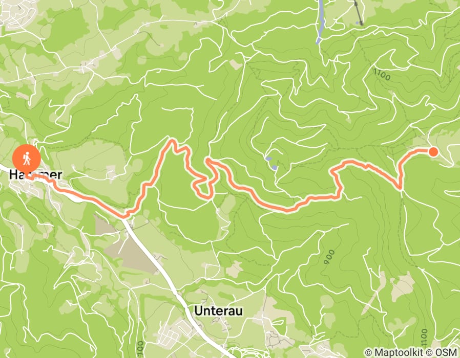 Karte der Tour