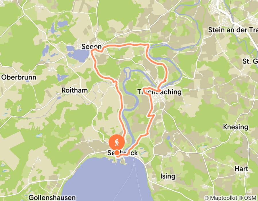 Karte der Tour