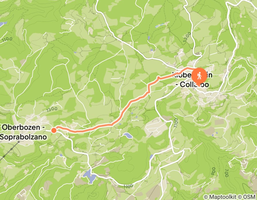 Karte der Tour