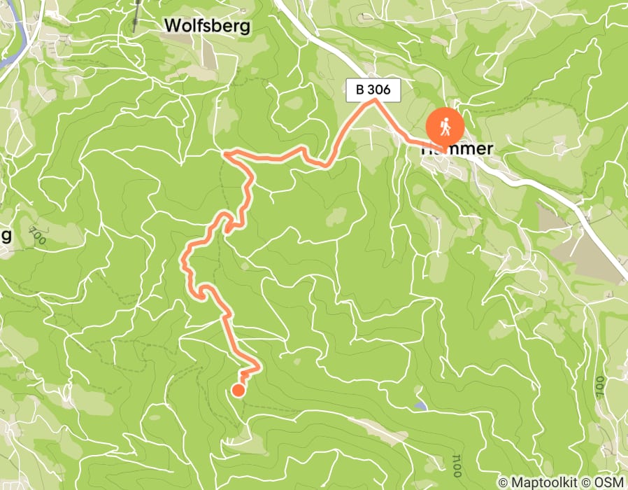 Karte der Tour