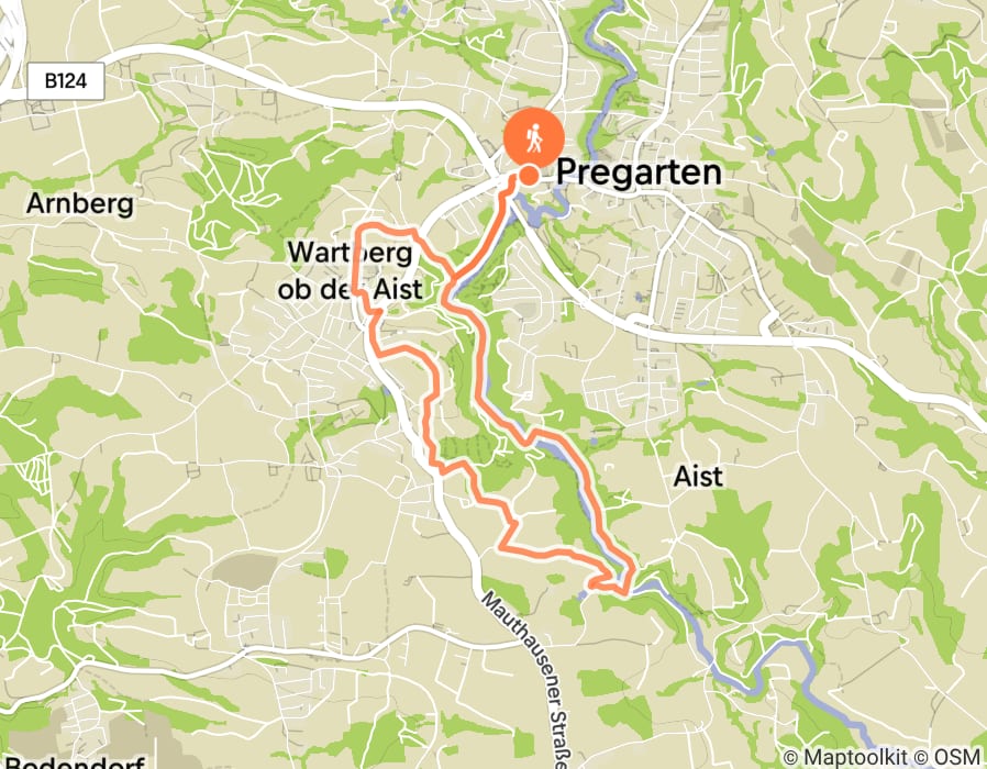 Karte der Tour